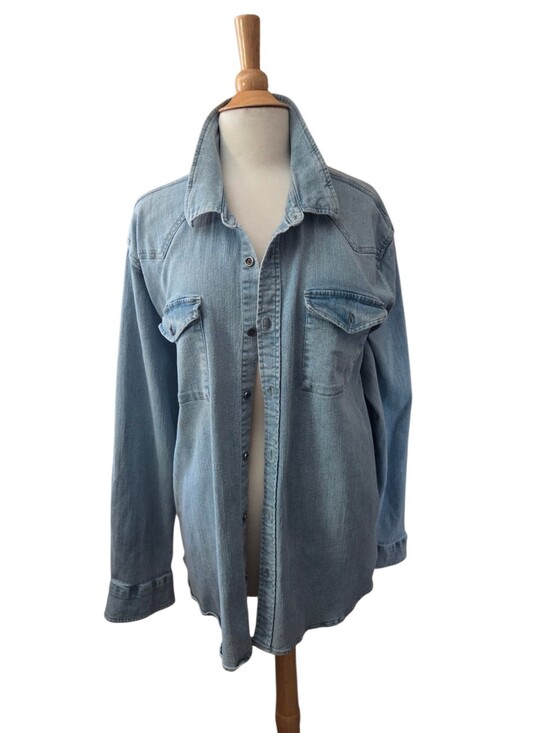 Frye Other - Men's FRYE Light Blue Denim Jacket - Men's XXL